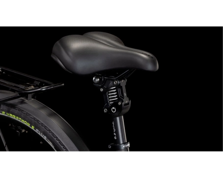 Vélo électrique urbain Unisexe SUPREME HYBRID DELUXE SLT 625 Noir