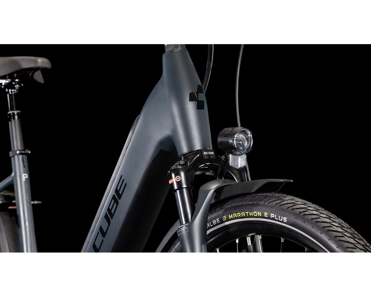 Vélo électrique urbain Unisexe SUPREME HYBRID DELUXE PRO 625 Noir