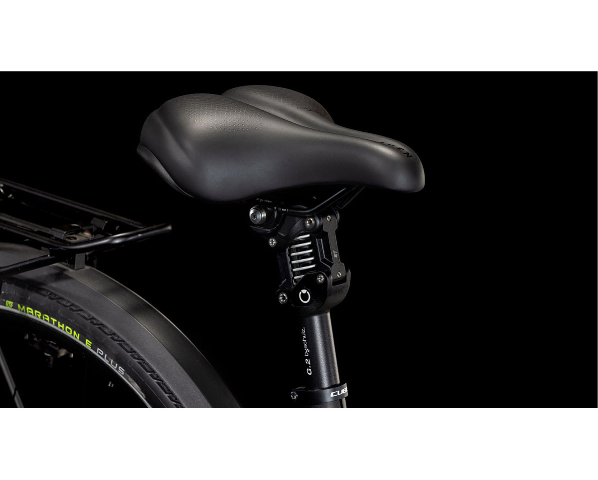 Vélo électrique urbain Unisexe SUPREME HYBRID DELUXE SLT 625 Noir