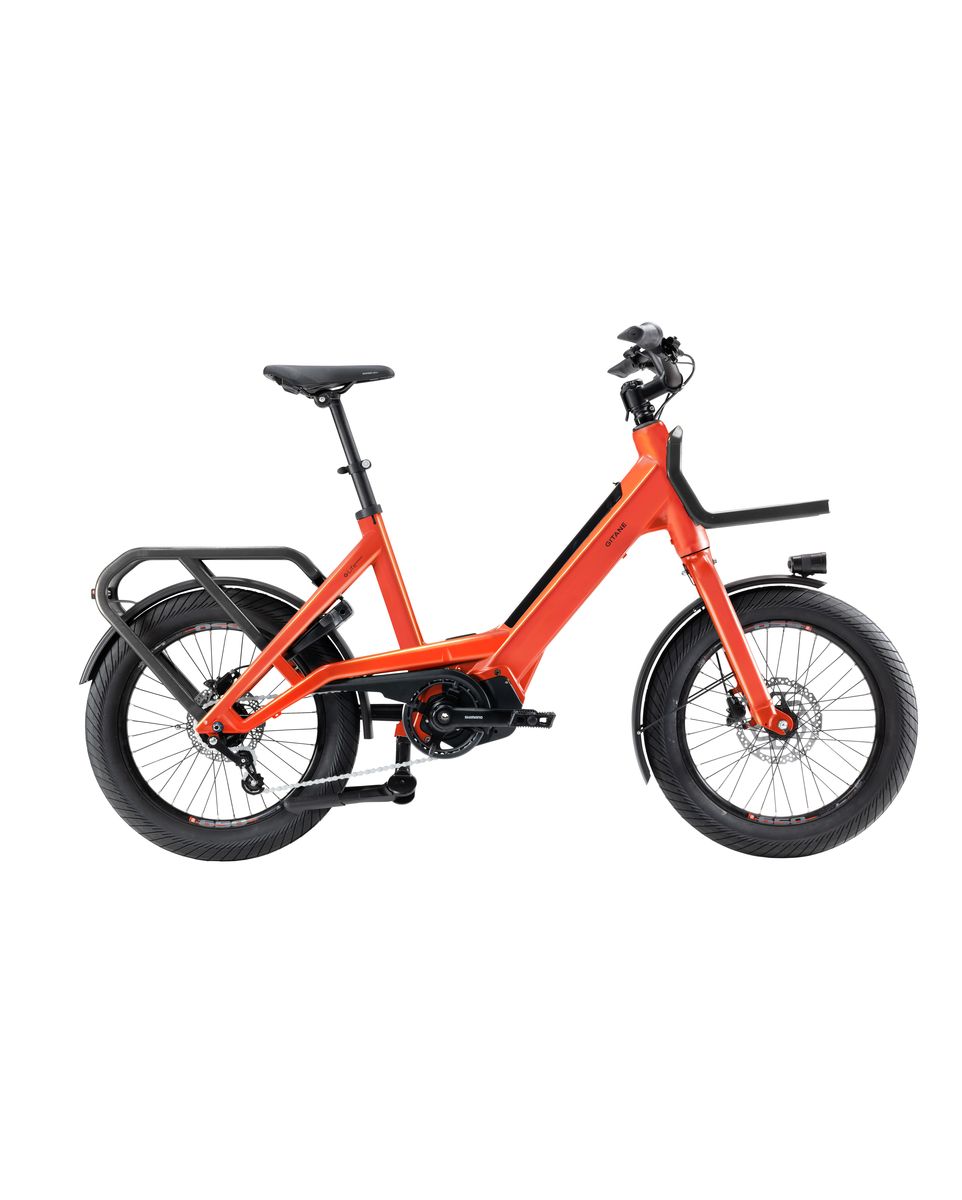 Vélo électrique urbain Unisexe G-LIFE COMPACT 1 482Wh Orange